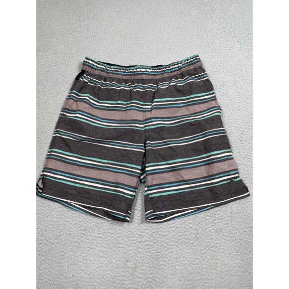 Speedo Mens Size S Striped Swim Trunks - Picture 1 of 10